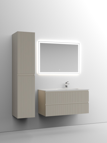 Тумба под раковину Sancos SNOB T SNT100RCE 99,5х44,5х50 настенная - фото 3